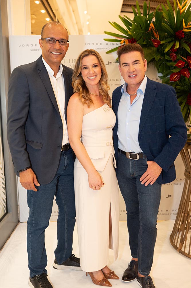 Flávio Lopes, Malu Brioschi e Jorge Bischoff