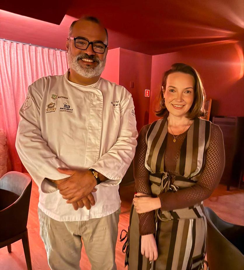 Chef Daniel e Cris