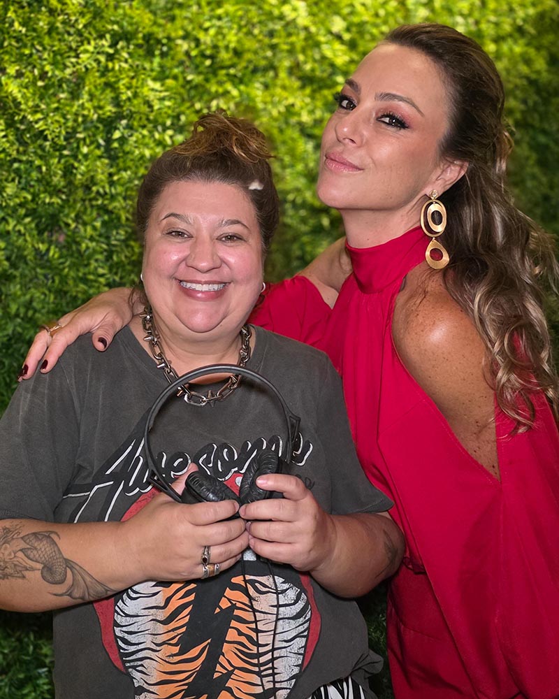 Dj Larissa Tantan e Suellen Perdigão