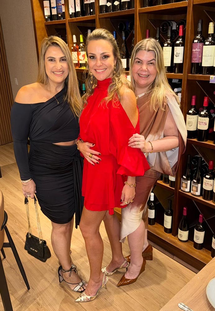 Cintya Scardua, Suellen Perdigão e Fernanda Prates