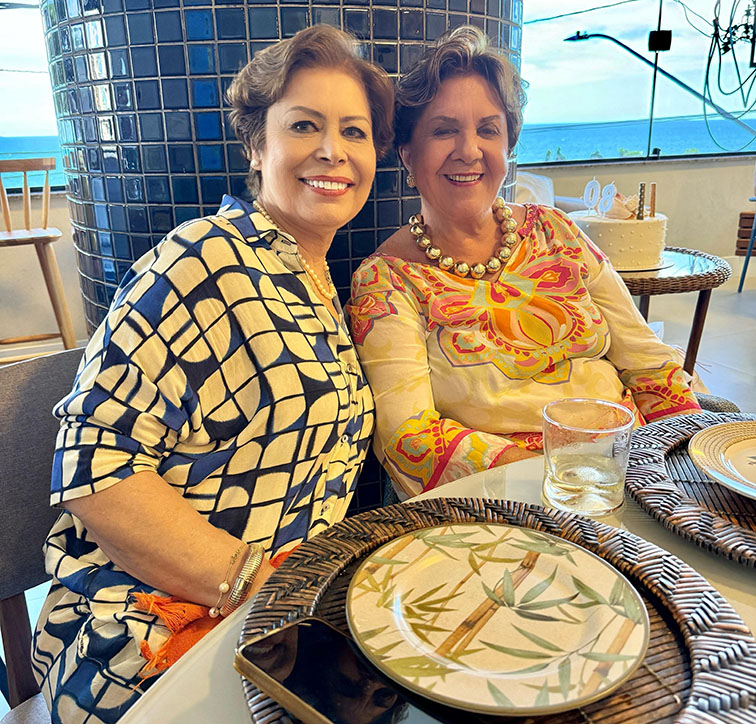 Sonia Abelha e Orlandina Almeida