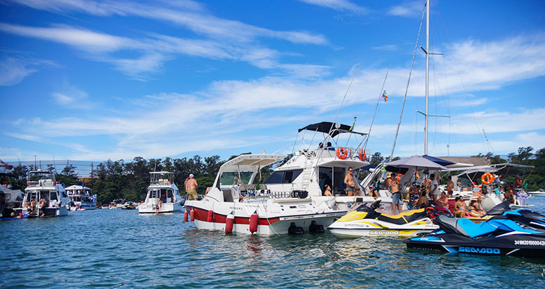 Aqua Folia: evento grandioso abre o ano no Iate Clube