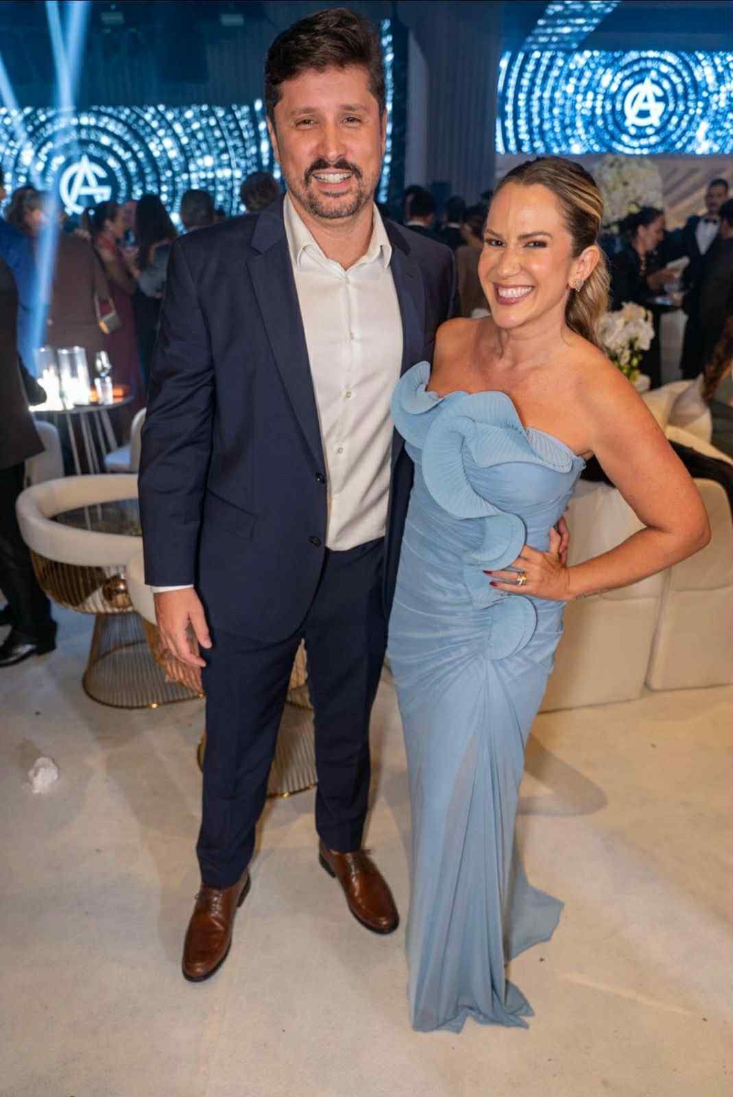 Fernando Aquino e Rachel Pires
