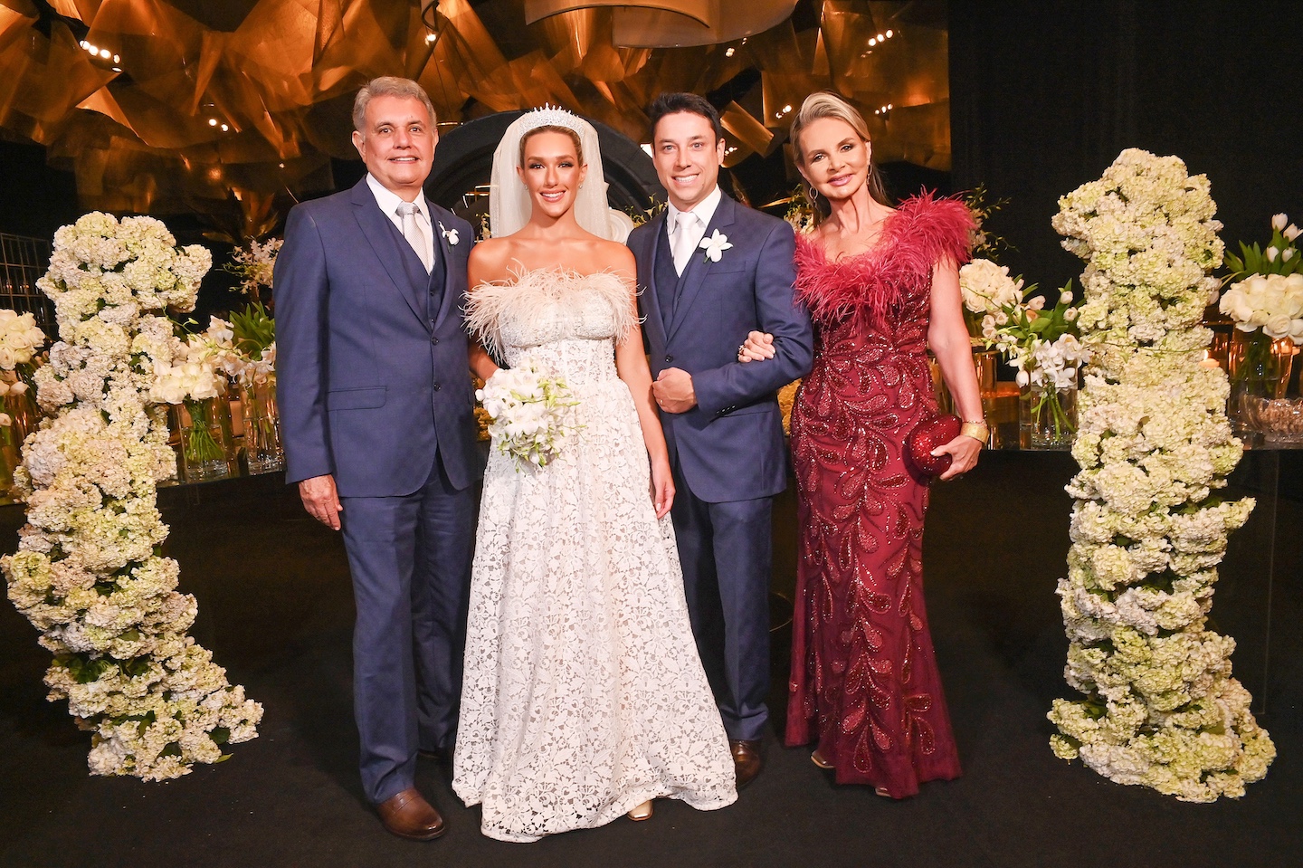 Os pais da noiva Jules e Suzane White