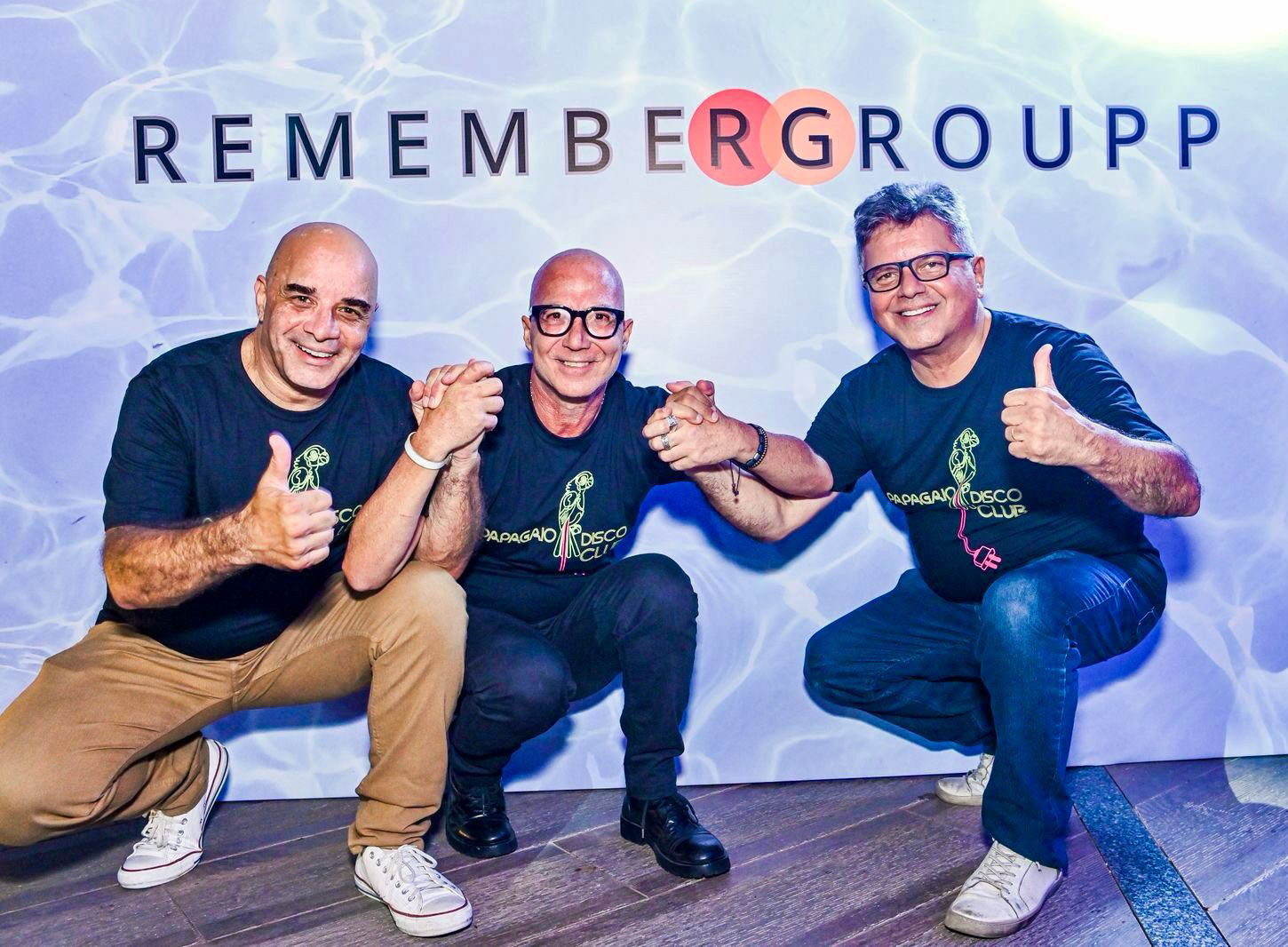 DJs Fábio Pirajá, Josh Simom e Ary Bastos