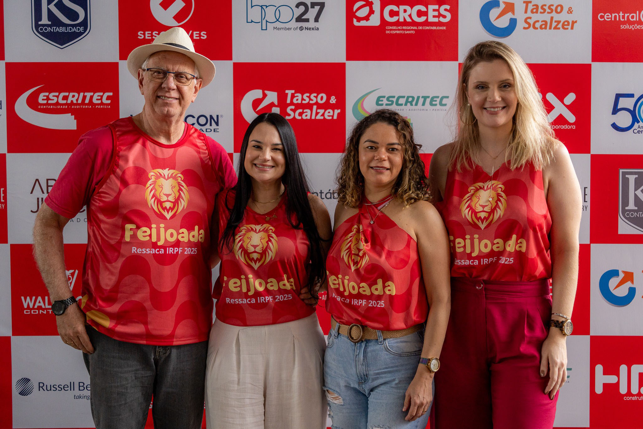 Ricardo Ewald, Karla Negreli, Meggy Negrelli e Ellen Ewald
