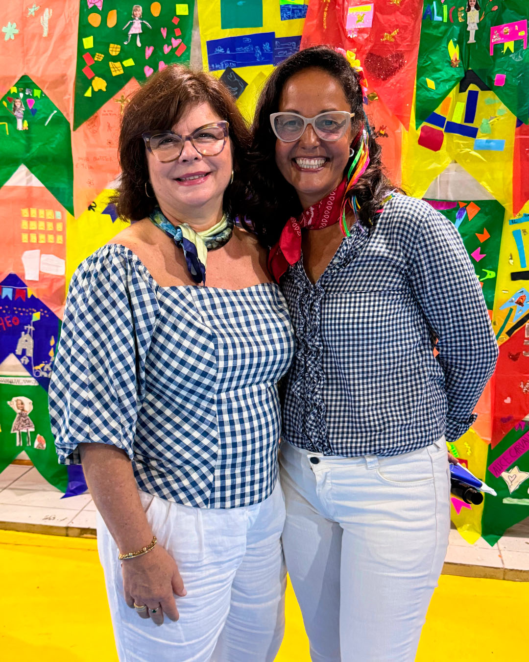 Penha Tótola e Janine Arenas