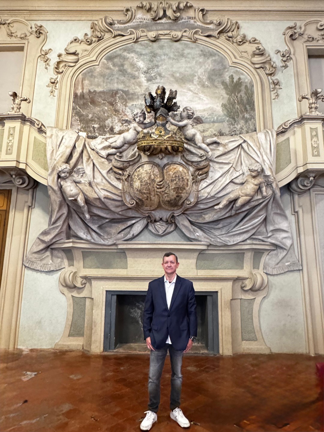 Bruno Finamore Simoni na universidade de Bolonha