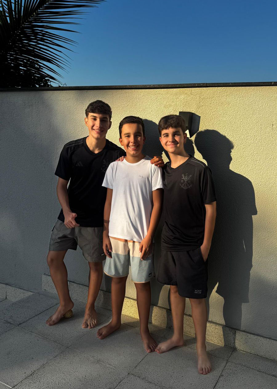 André Hermann, Arthur Schwab e Davi Schneider