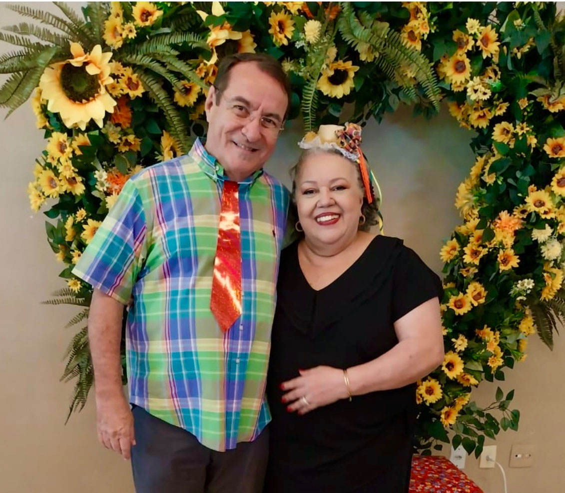 Tadeu Fontenele e Myrinha Vasconcellos
