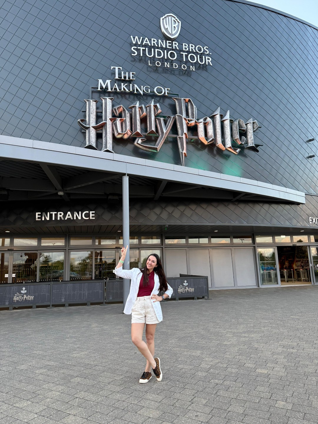 Juliana Fernandes no The Making of Harry Potter, em Londres, na Inglaterra onde curte férias com a família!