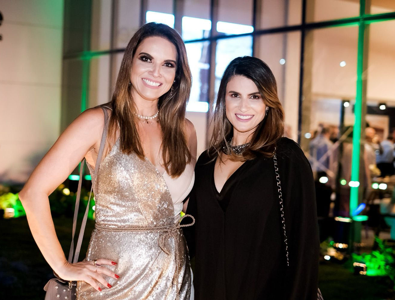 Denise Póvoa e Lurdinha Perovano