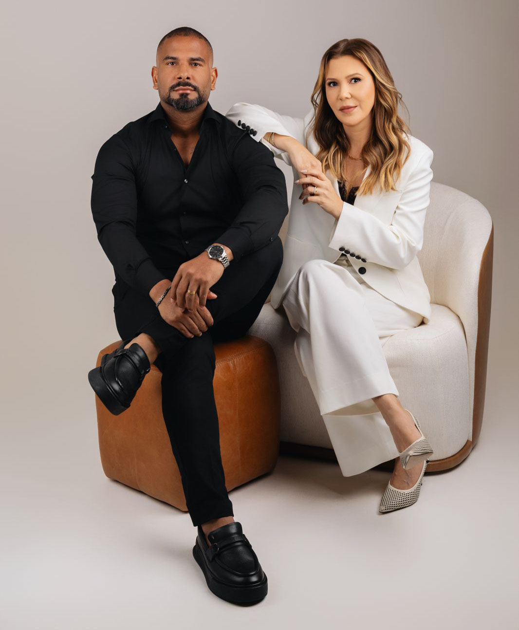 Jackson Barbosa e Rachel Moraes