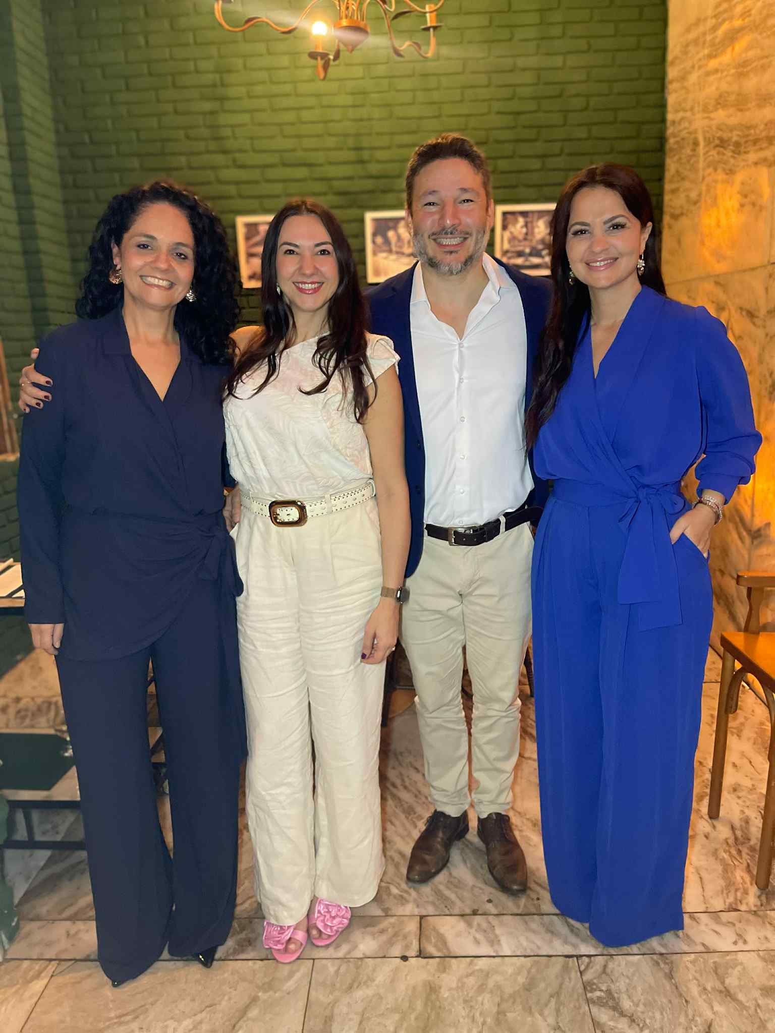 Equipe de Gestão da Meliah; Melissa Lisboa, Juliana Fernandes, Michel Assis e Mayka Schneider