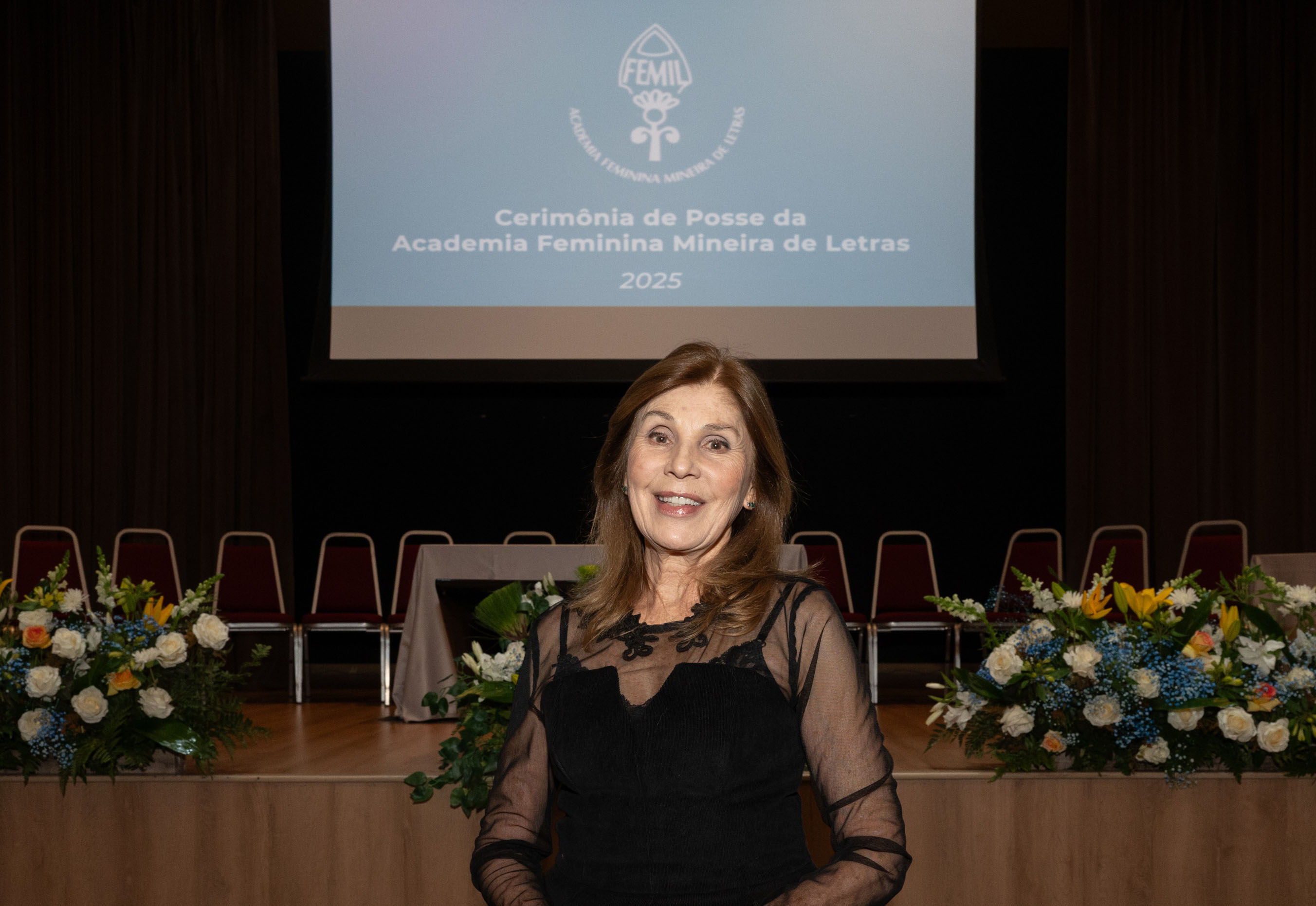 A acadêmica Wanda Maria Alckmin