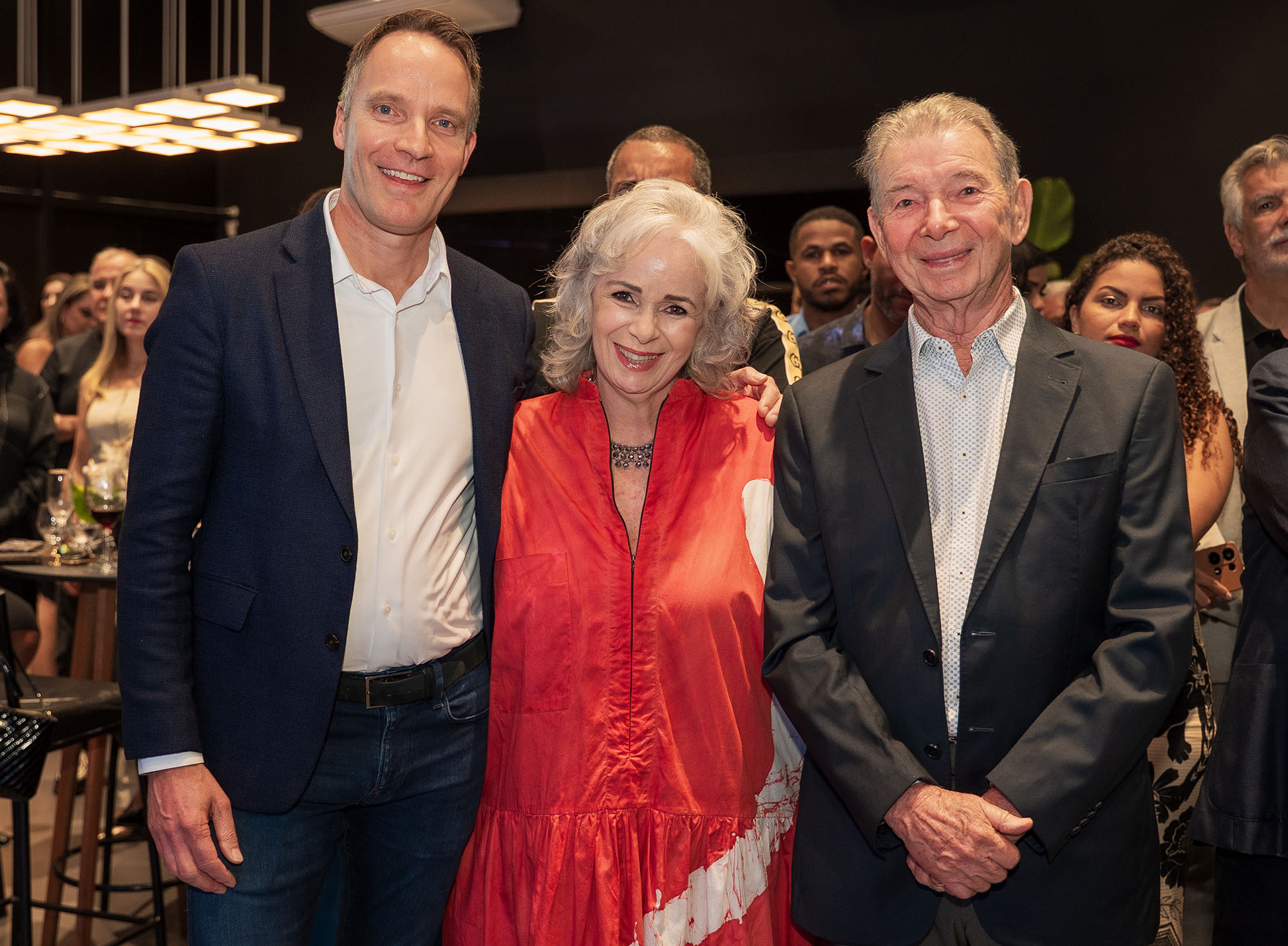 Ronald Koning, Patricia Assef e Nilton Chieppe