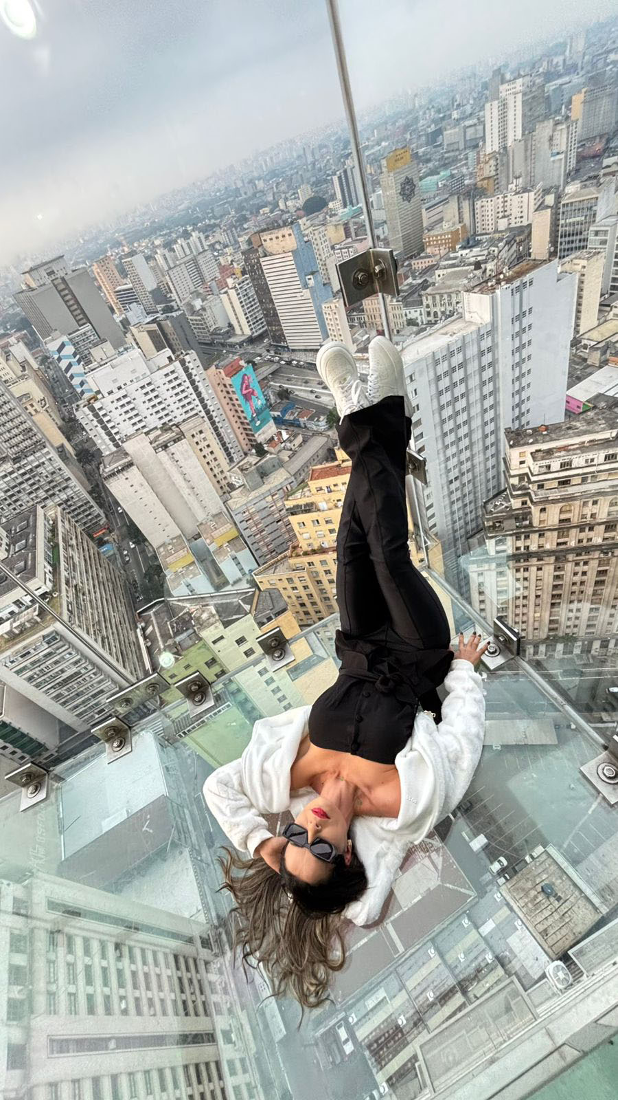 Michelly no São Paulo Sky
