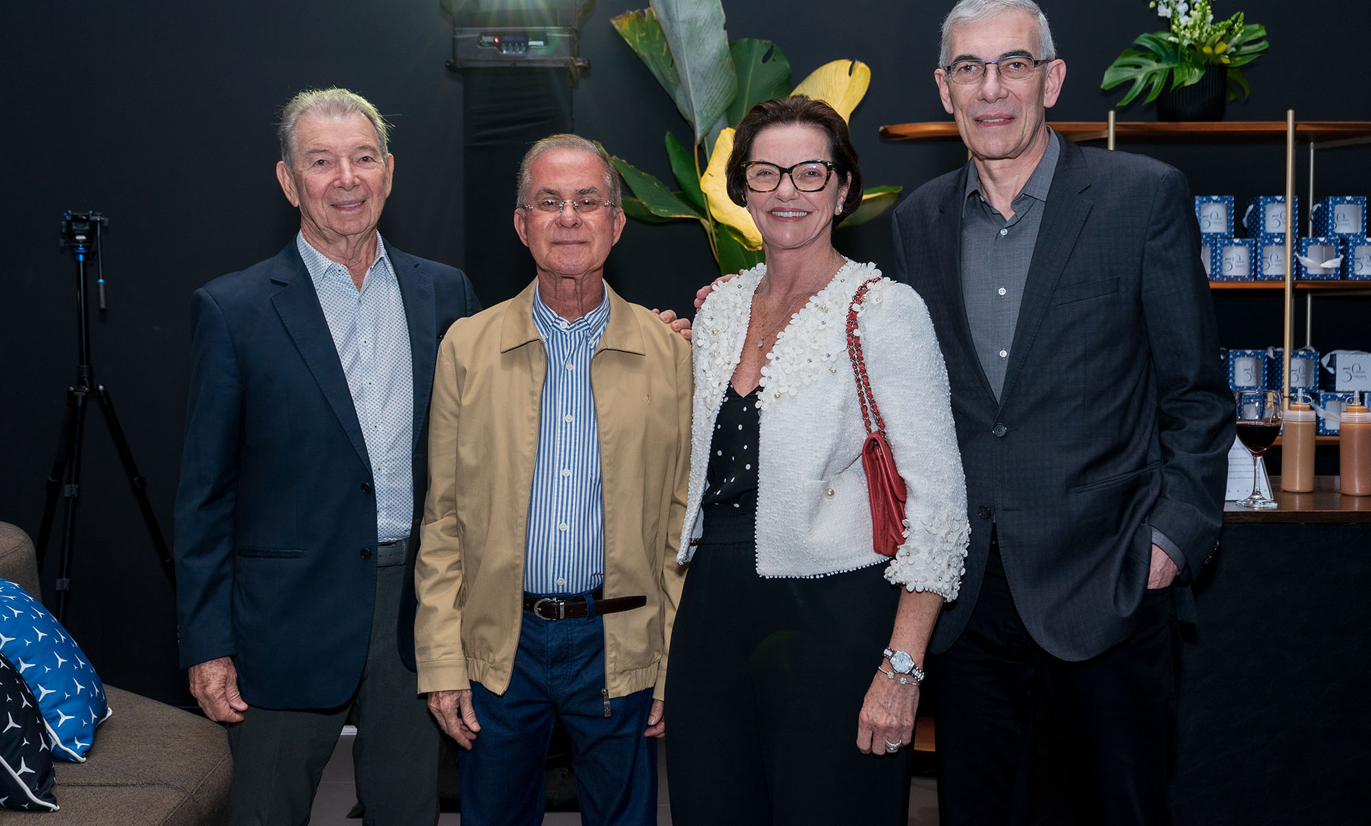 Nilton Chieppe, Desembargador Manoel Rabelo, Eulália e Décio Chieppe