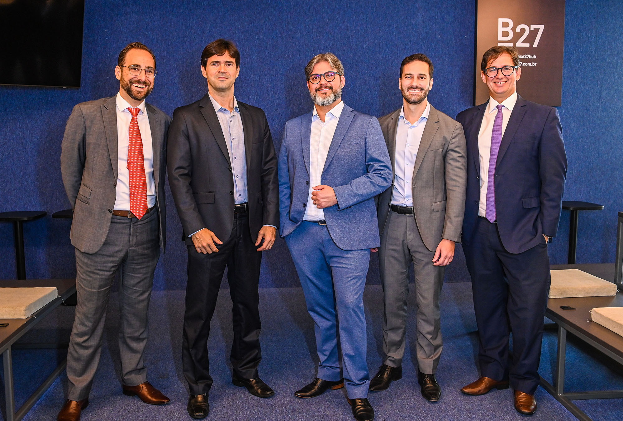 Marcelo Machado Pacheco, Leonardo Marques, Caio Kuster, Pedro Fragoso e Ricardo Brum