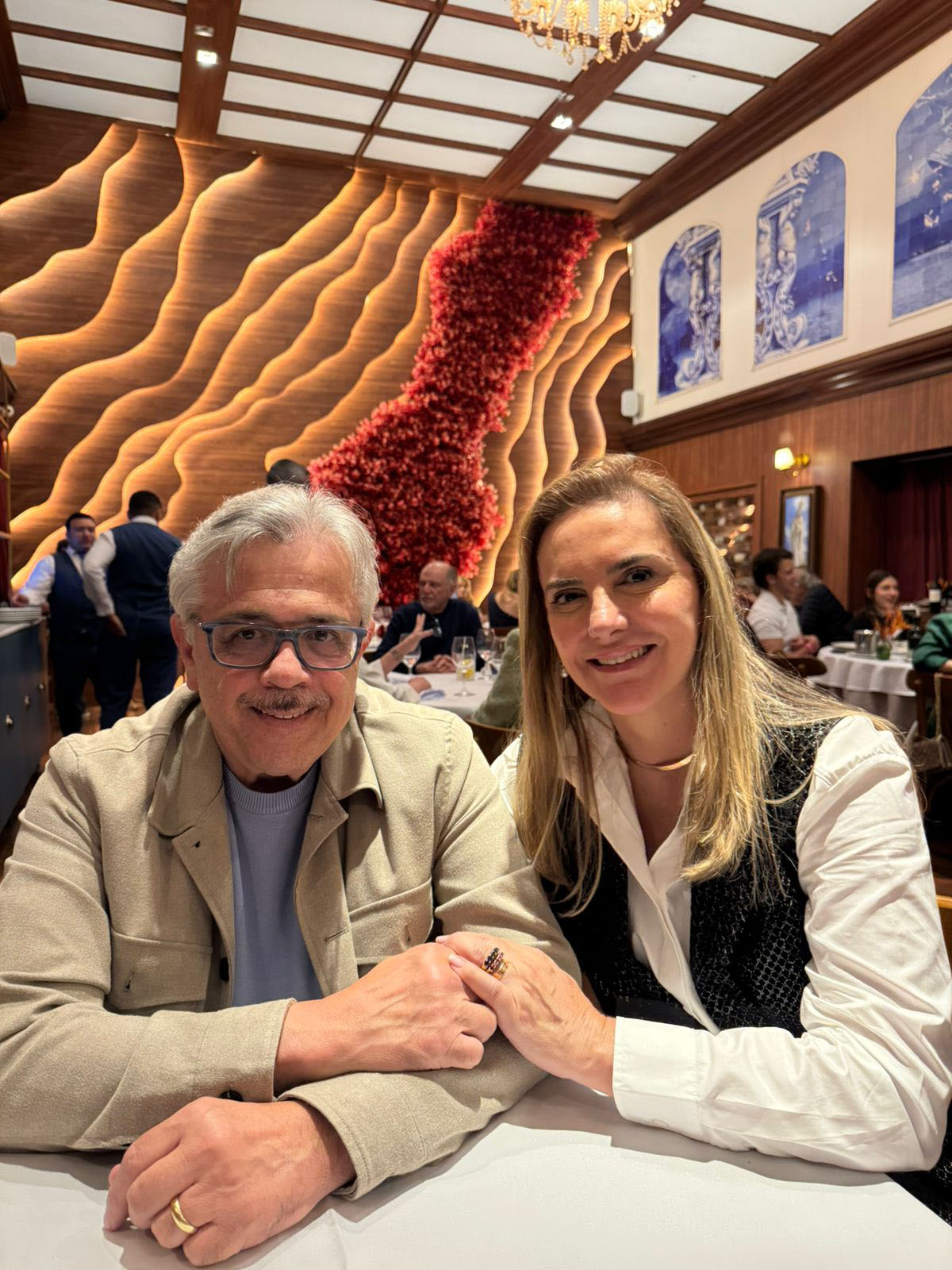 Ariosto e Shirley Santos no Rio