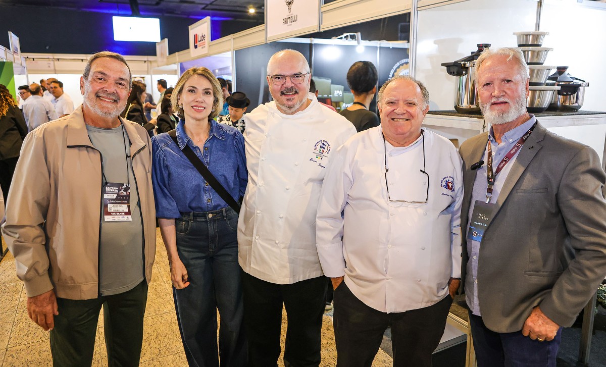 Wilson Calil, Idione e Bruno Stippe, Juarez Campos e Ildo Steffen