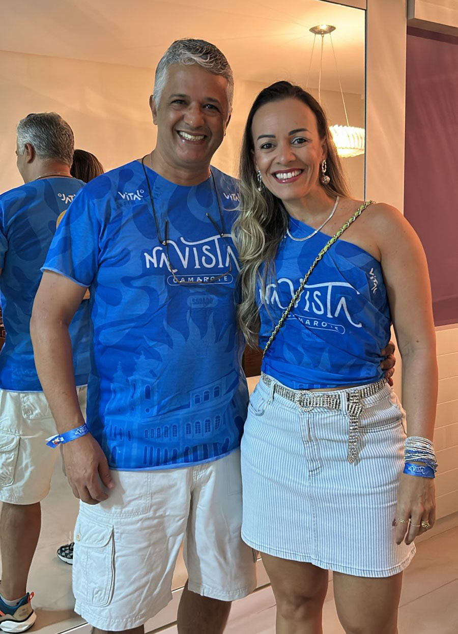 Fabio Lopes e Fabiana Rios