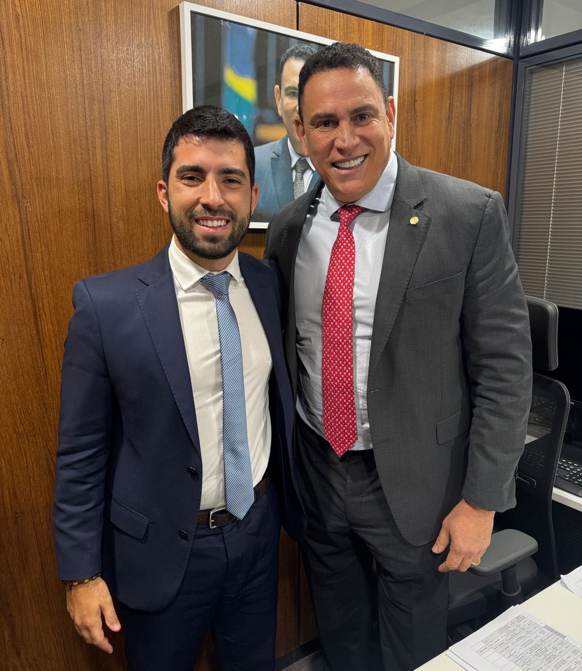 Vereador Aylton Dadalto e o Deputado Federal, Da Vitória