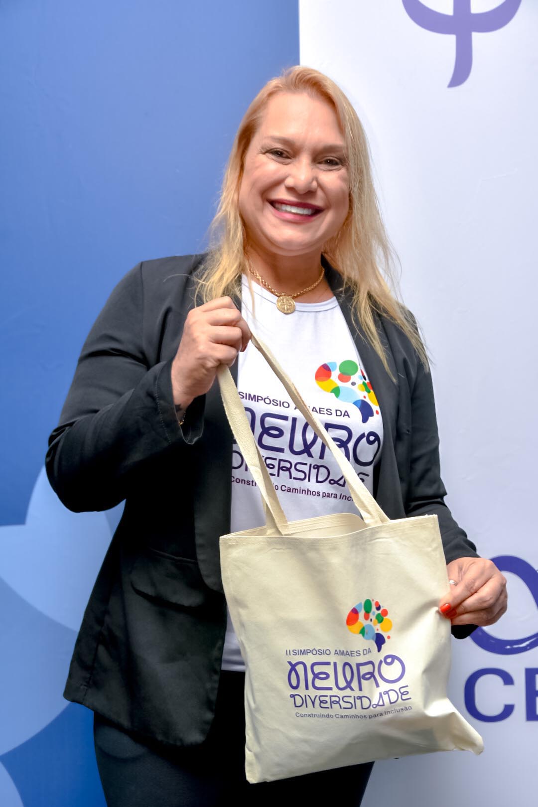 Pollyana Paraguassu, presidente da AMAES _ Crédito Leninha Otoni