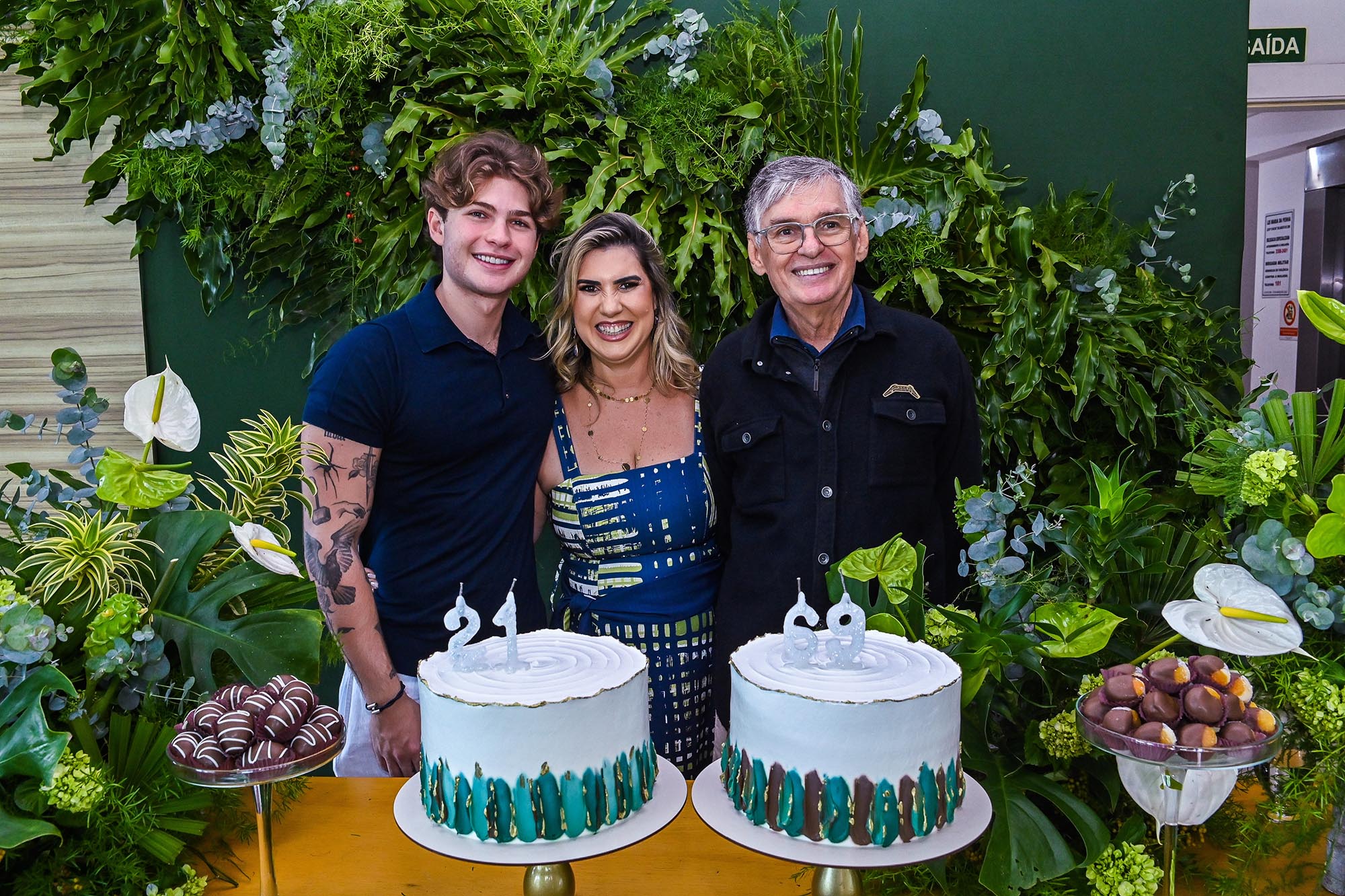 Aniversário de Otto Filho e Otto Andrade