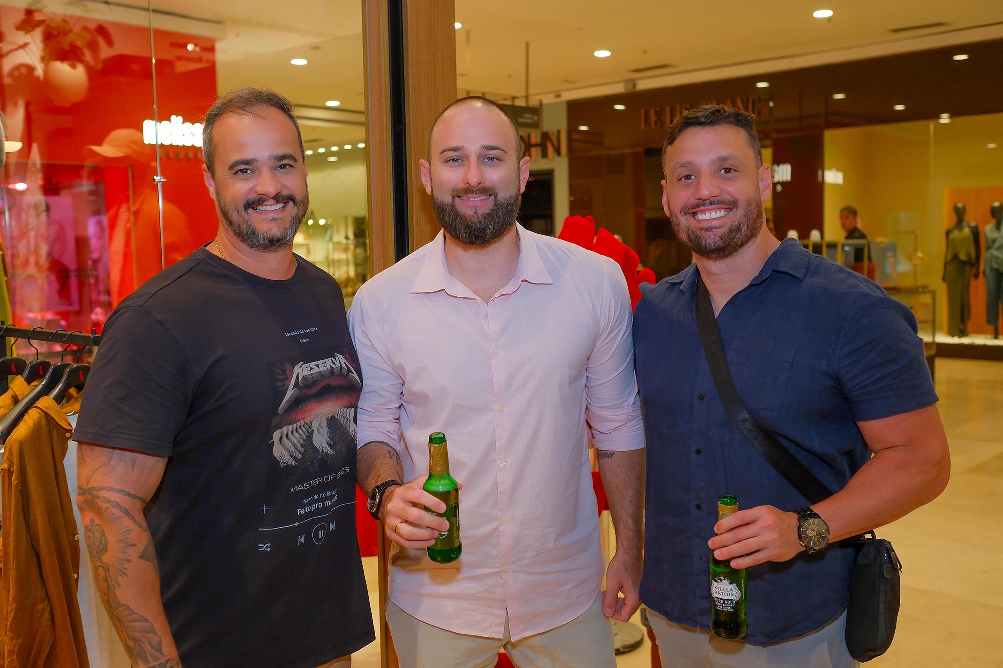 Eduardo Lobato, Felipe Simonassi e Pedro Cutini