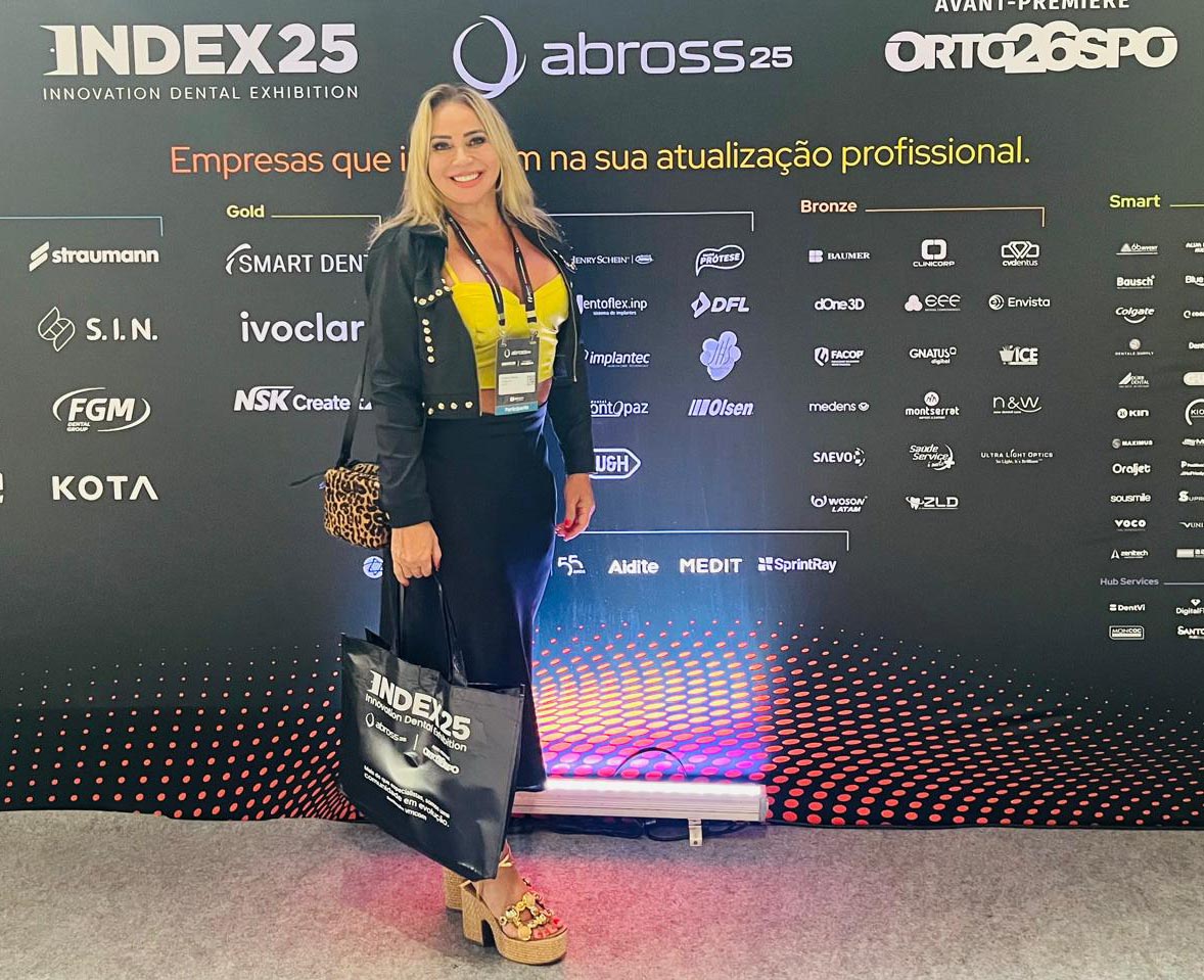 Klercia Ferraz em SP onde participa do Encontro Nacional da Academia Brasileira de Osseointegracão