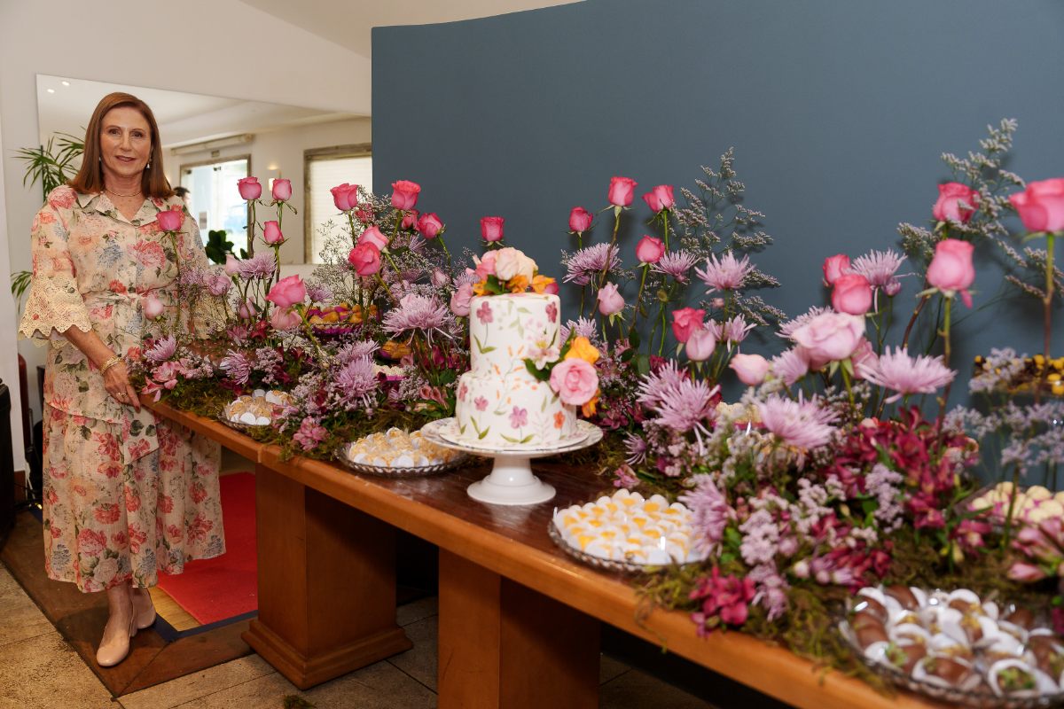 A aniversariante Mary Helal de Paula