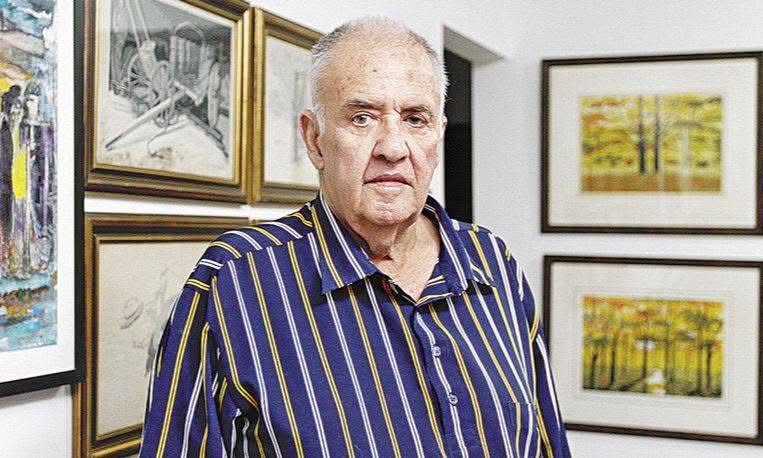 Carlos Nejar, membro da Academia Brasileira de Letras e da Academia Espírito-santense de Letras