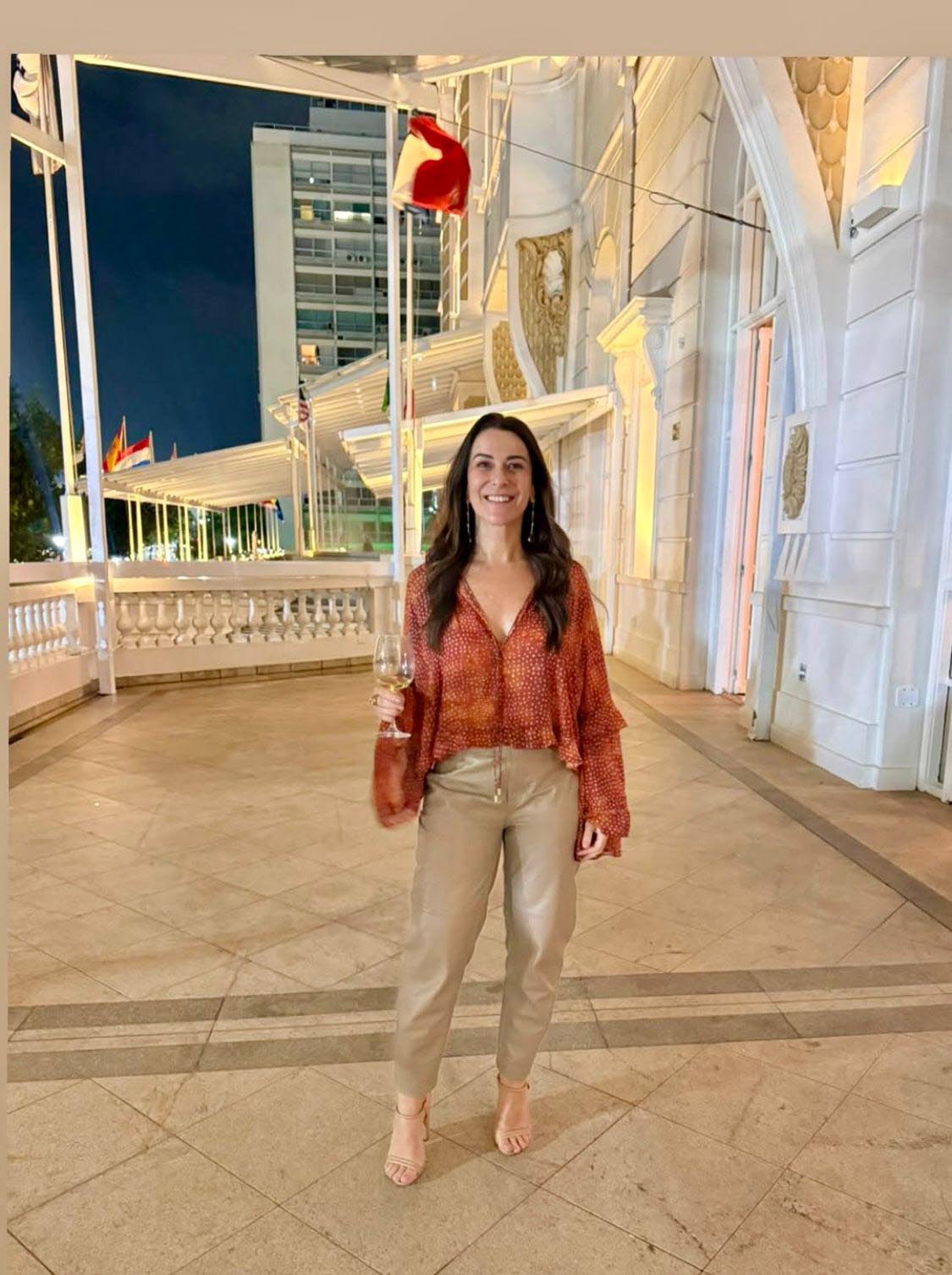 A Diretora Comercial de Franquias, Juliana Almeida.