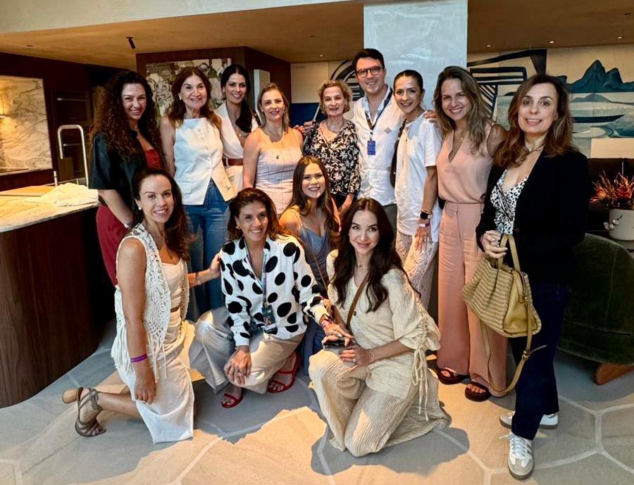 Visita de capixabas na CasaCor Rio