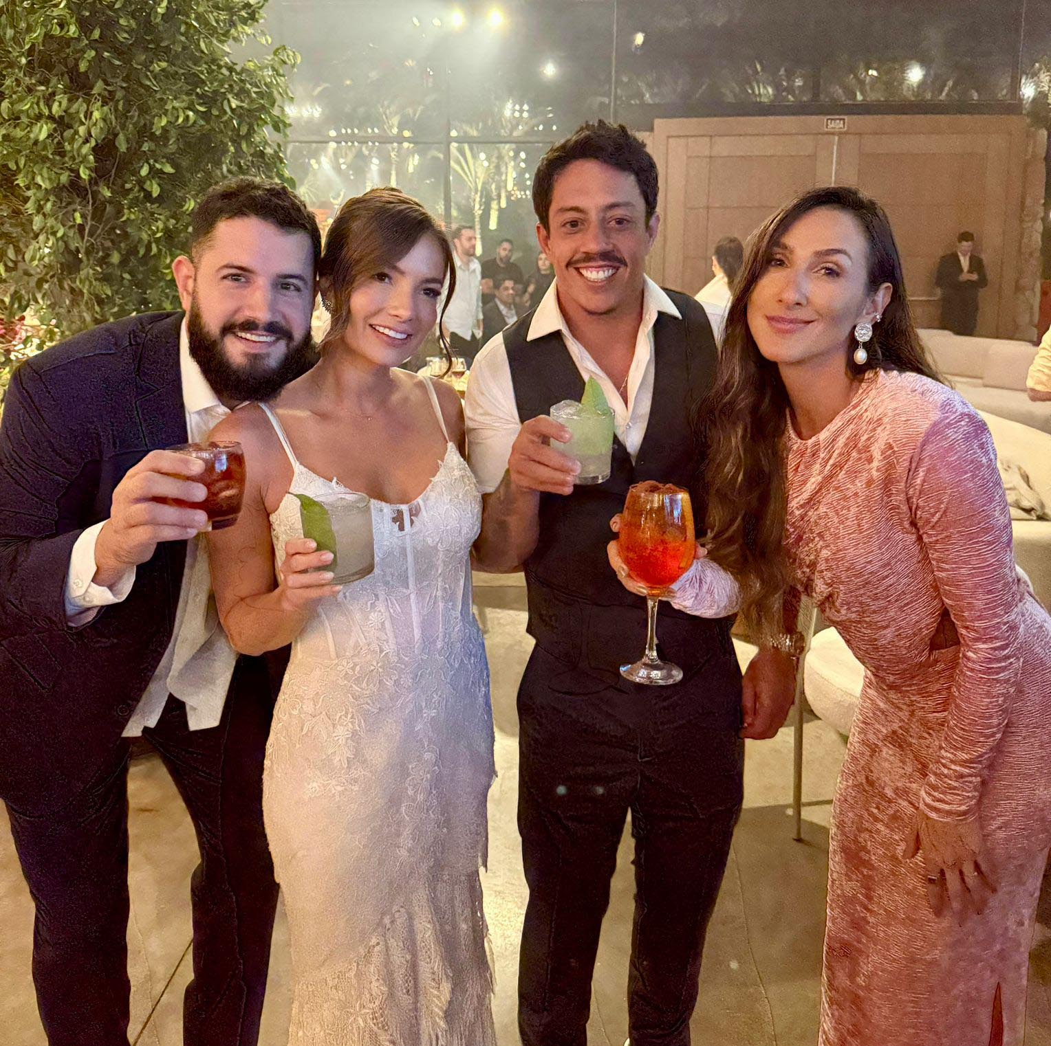 Pedro Paulo Moyses, Juliana e Renato Albani e Ithanara Bragio