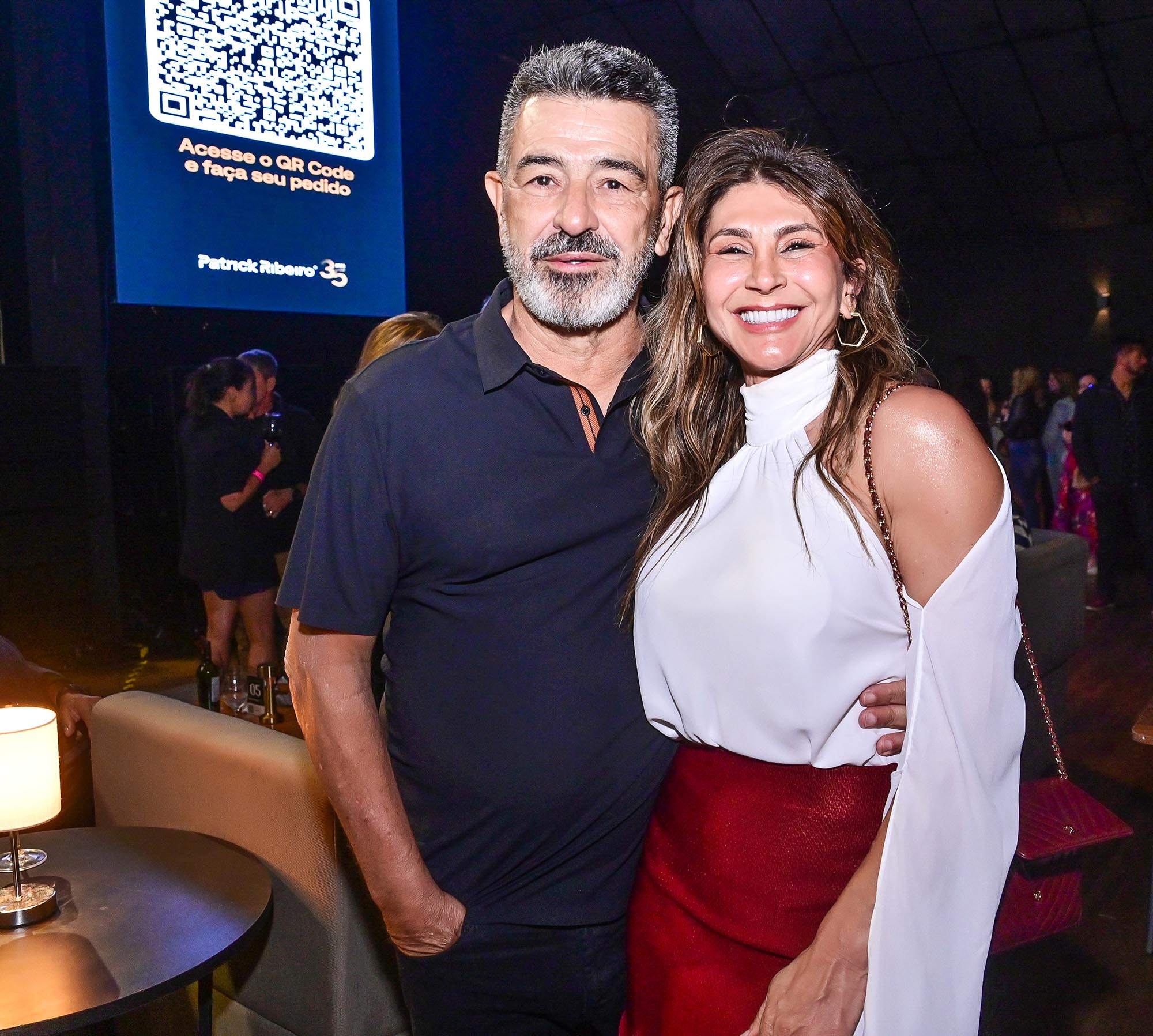 Paulo Cesar Nascimento e Helena Paganini