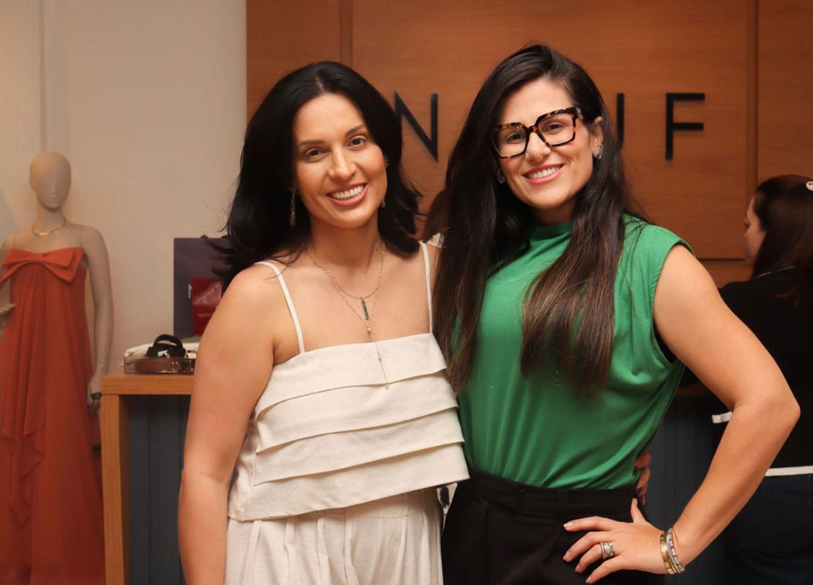 As Irmãs Auryelle Correia Guzzo e Allyne Correia Martins