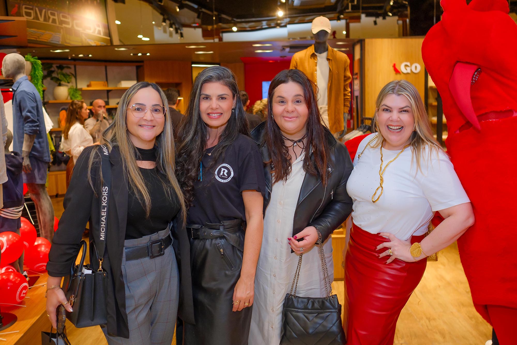 Jenaína Thomaz, Carol Lobato, Roberta Lacerda e Fernanda Prates