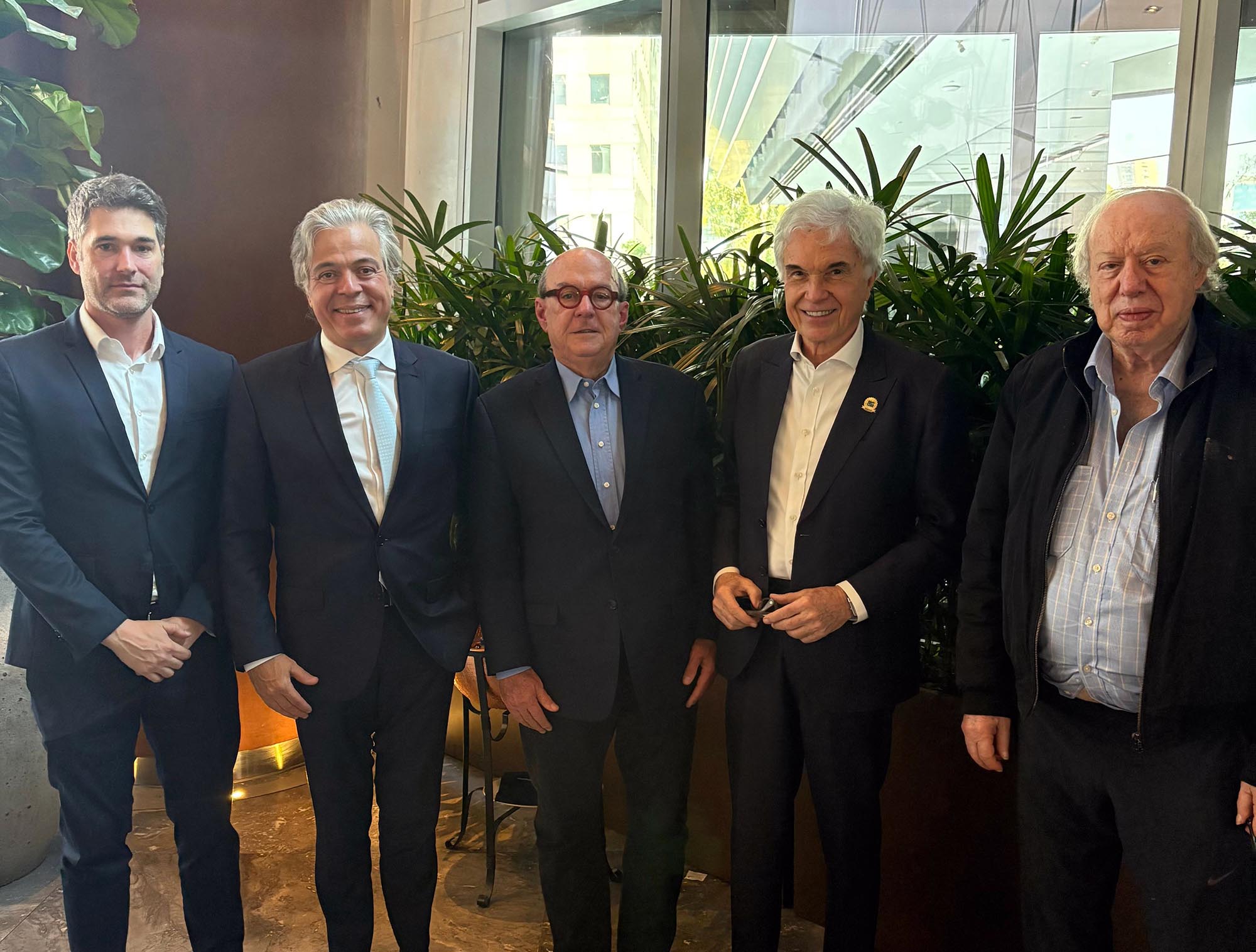 Ricardo Abelha, Marcelo Sampaio, Benjamin Gomes, ⁠Volney Pitombo e Fharid Hackme
