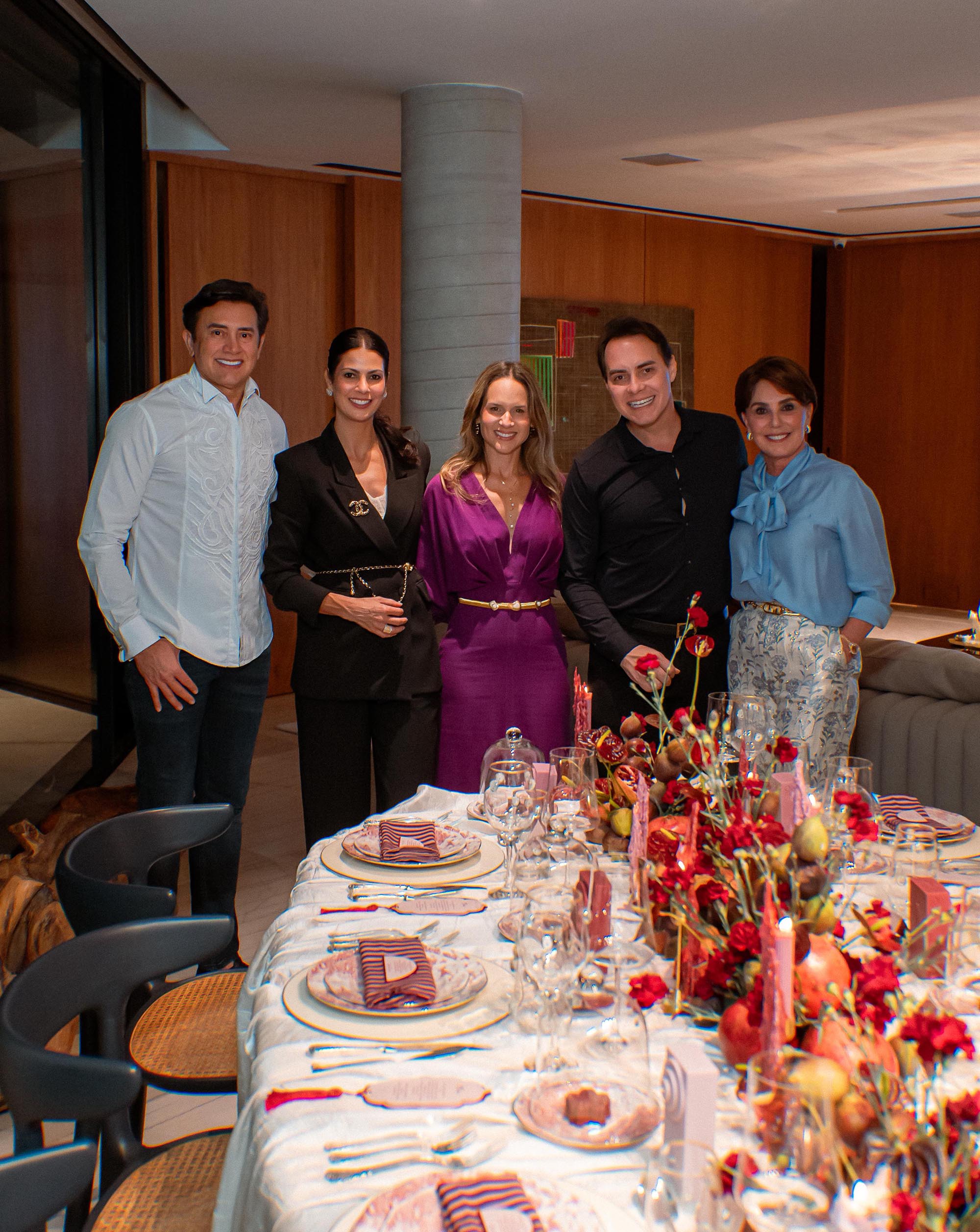 Laila Nemer e Janaina Pimentel, Francisco Campello e Monica Chiabai da Fonseca