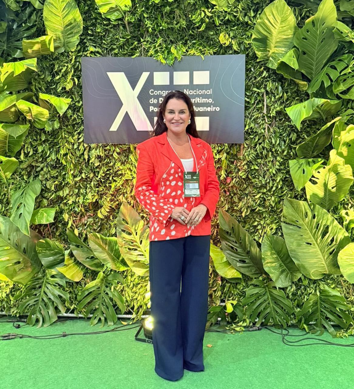 Flávia Fardim, no Centro de Convenções do Amazonas