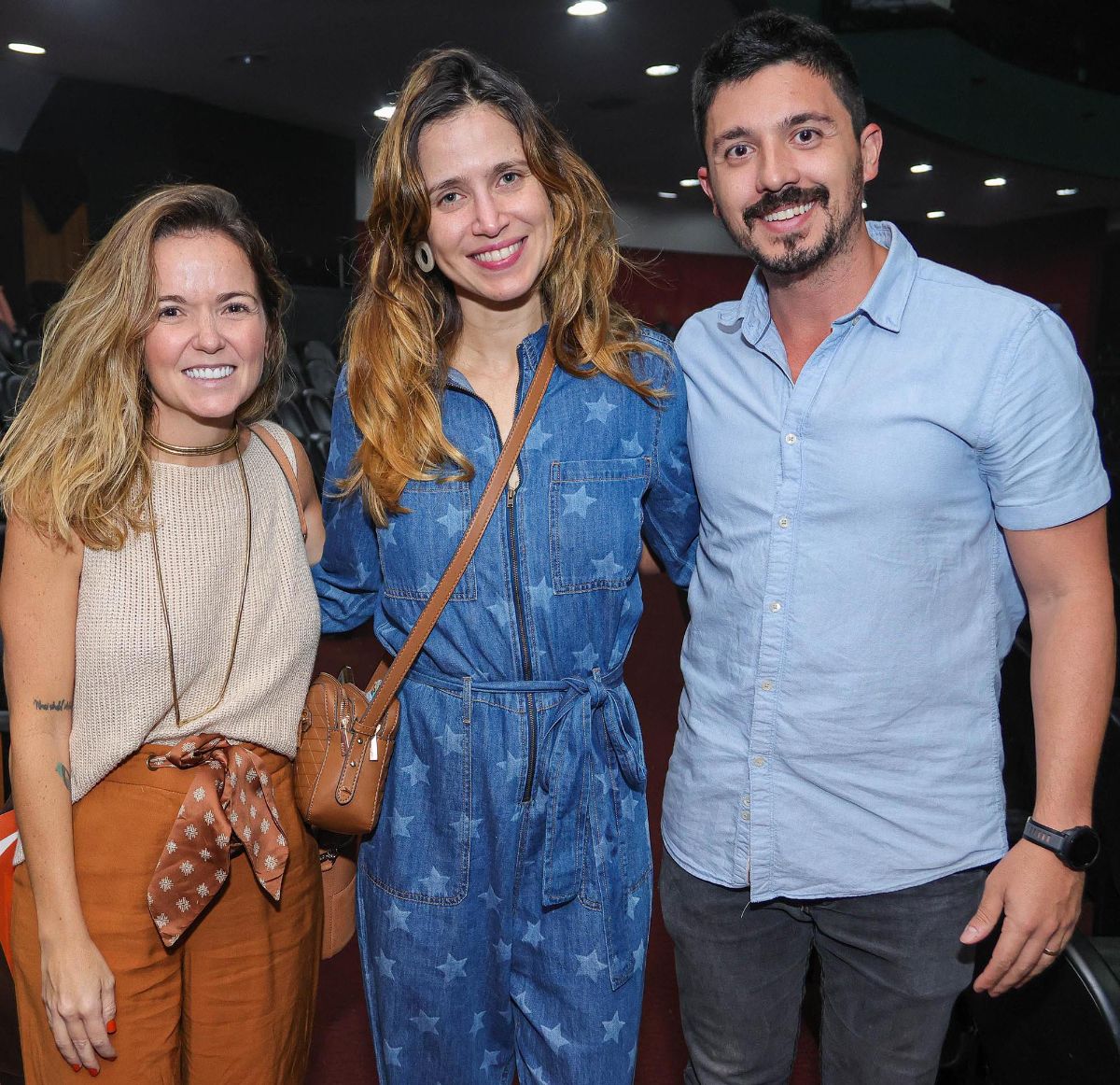 Vivian Chiabay, Mel Lisboa e Paulo Henrique Mattos