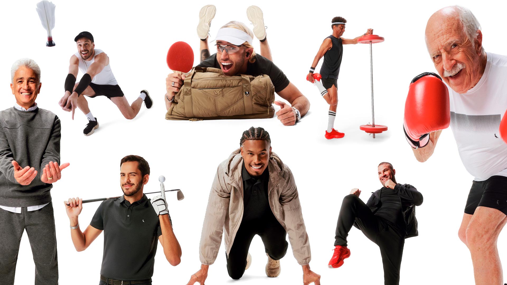 Reserva estreia no mercado de athleisure com campanha estrelada por personalidades como Ary Fontoura, Paulo André e Bruninho