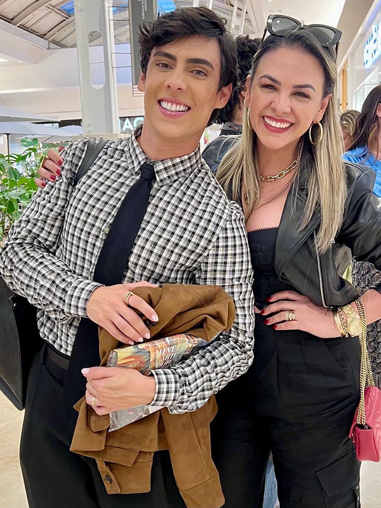 O Influencer Theodoro com Chris Oliveira no SV
