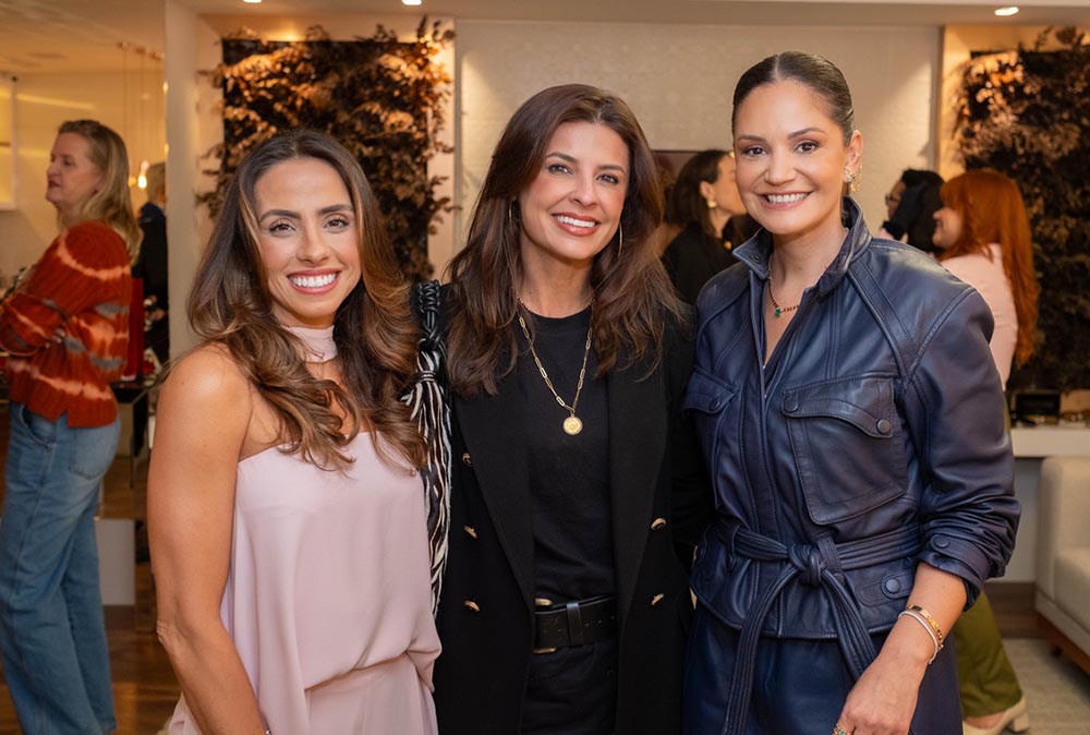 Isabela Heiderich, Silvana Sarmento e Ane Zorzanelli