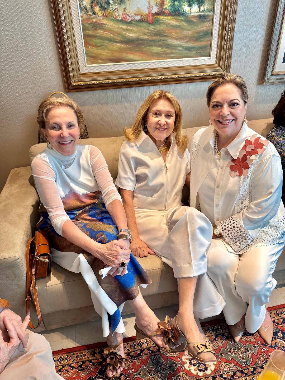 Martha Paiva, Carlota Gottardi e Letícia Pernambuco