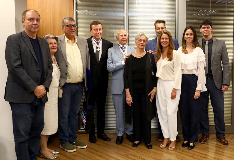 Fábio Coelho e familiares