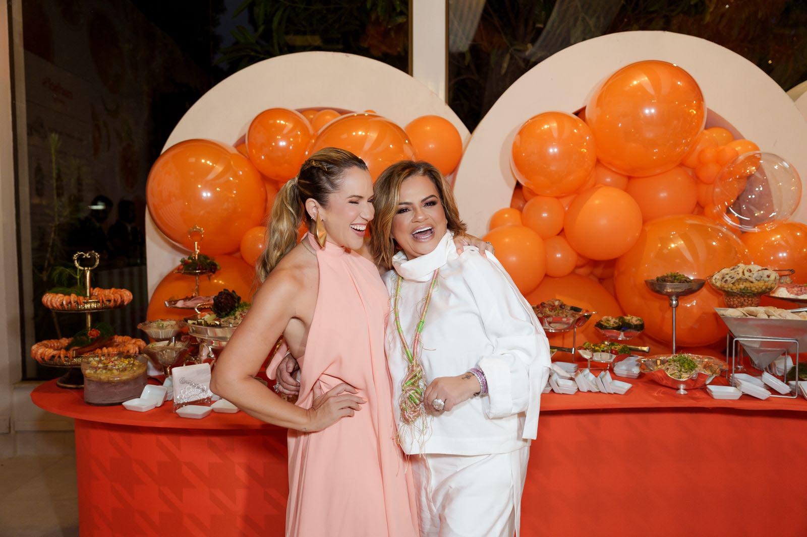 Rachel com Karla Brandão