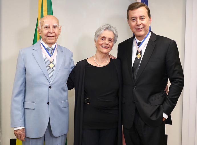 José Jaques Coelho, Yara Silva e Fábio Coelho